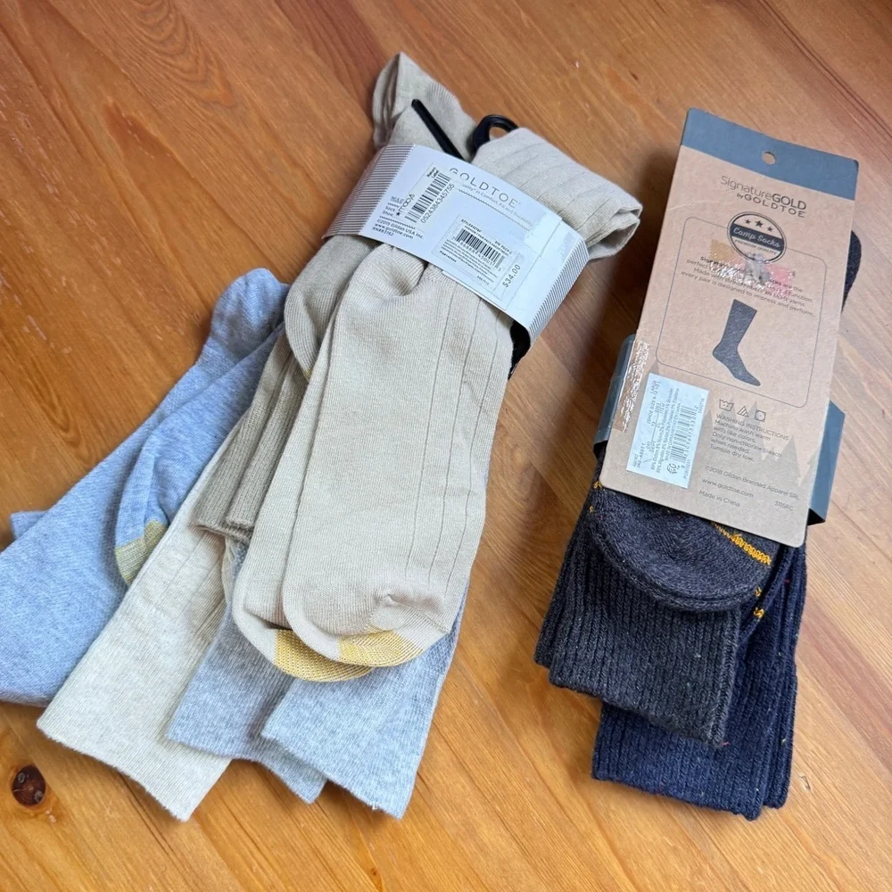 Gold toe and more sock bundle